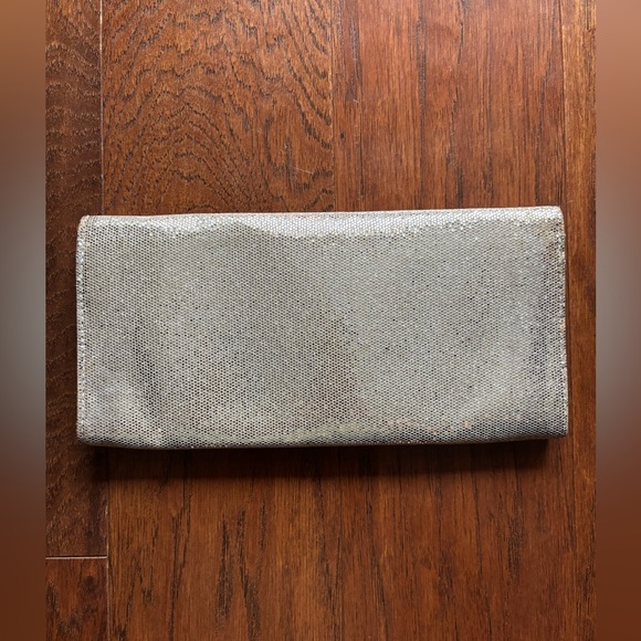 Vintage Victoria's Secret Silver Glitter Envelope Clutch | Deadstock NWT - Picture 6 of 9